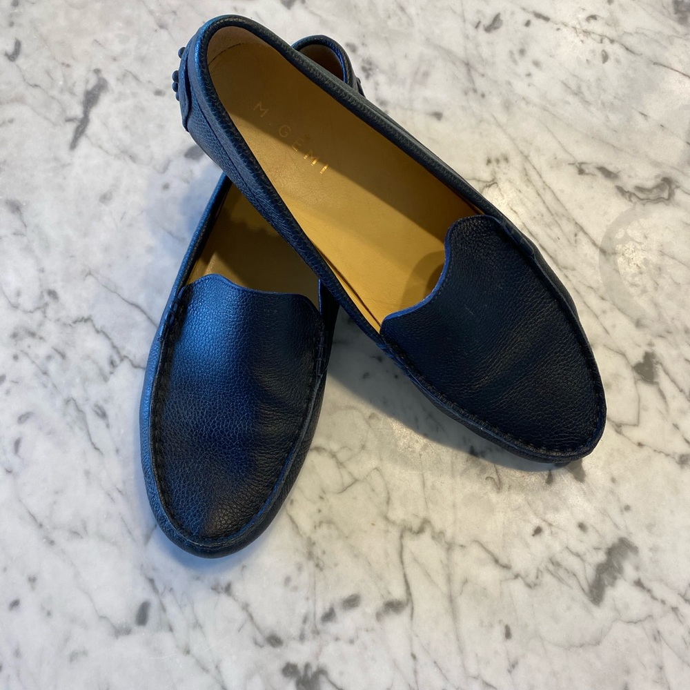 M.GEMI Italian leather flats/loafers